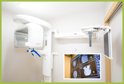 歯科用CT、セファロ｜にしい歯科クリニック｜大阪市中央区の高麗橋にある歯科・歯医者